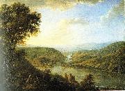Rhine valley by Johann Caspar Schneider johan